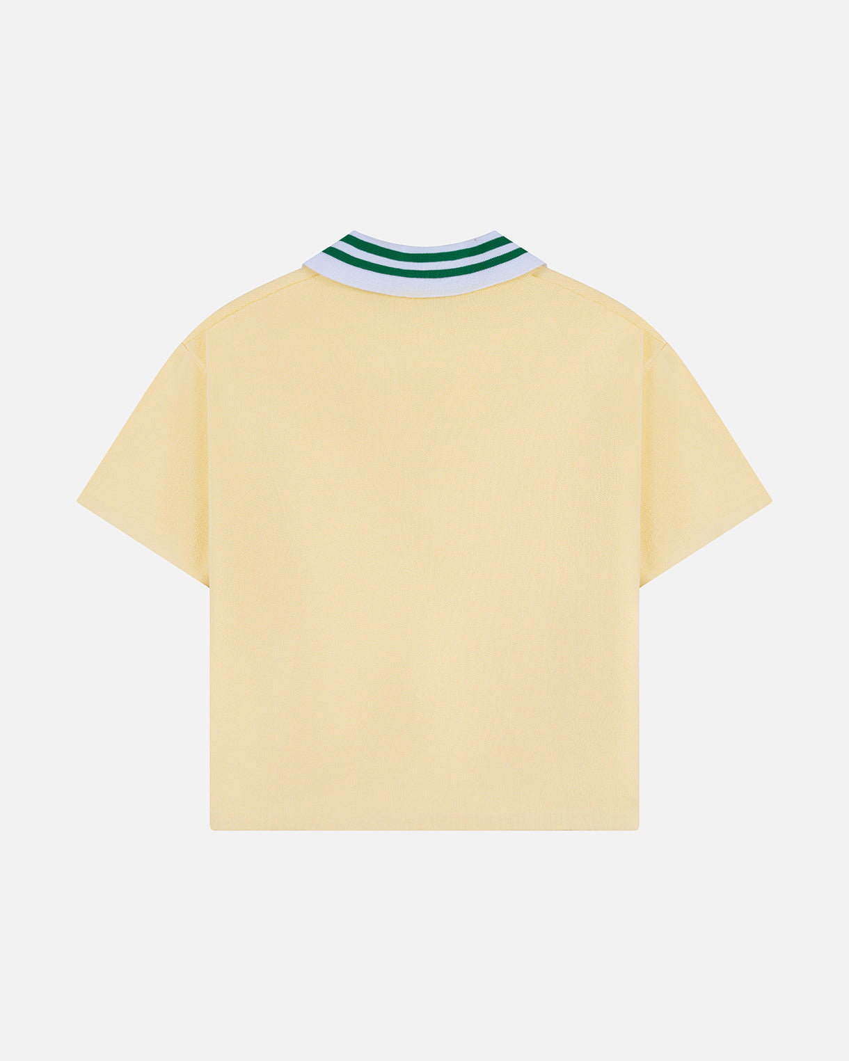 Knit Polo Yellow