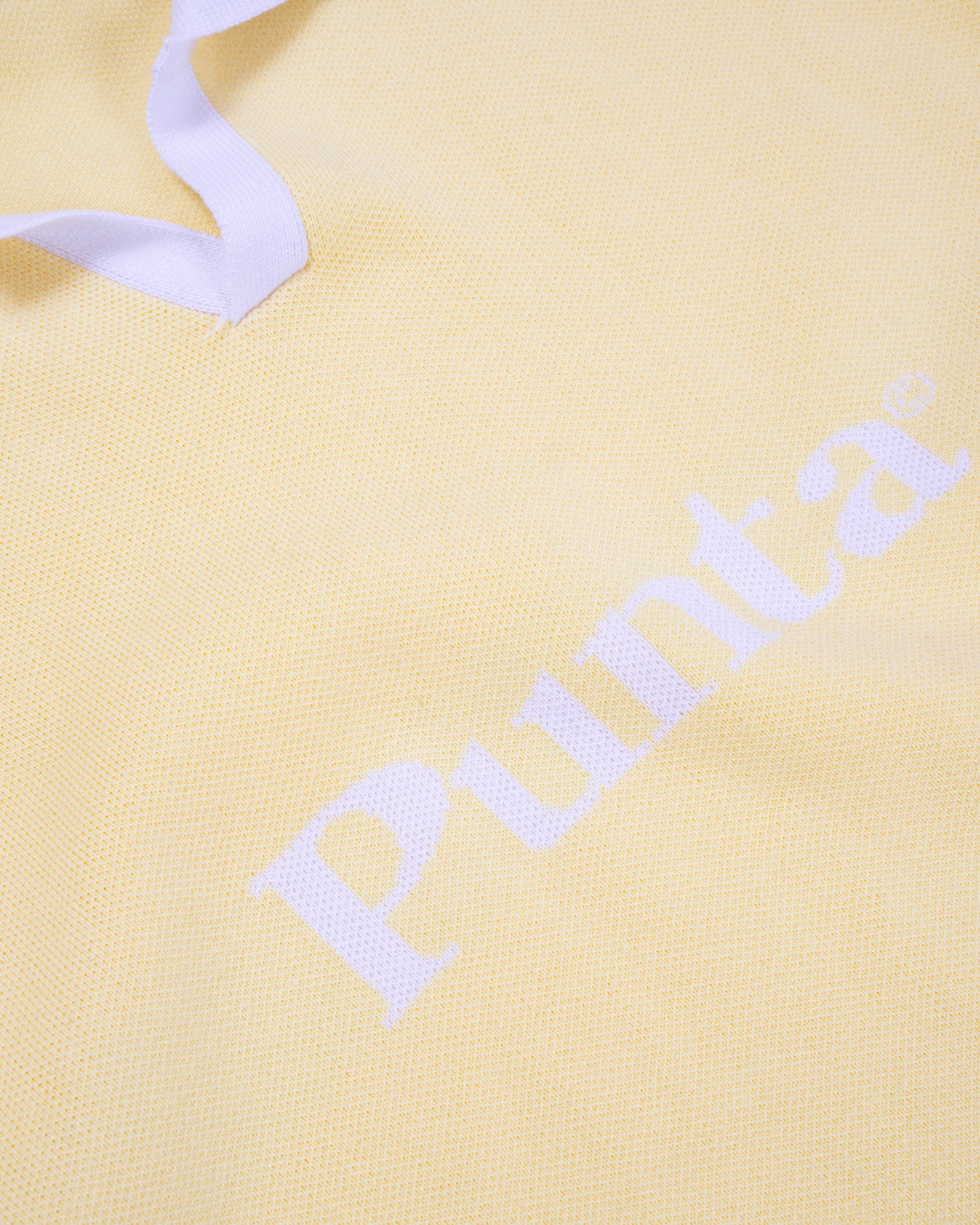 Knit Polo Yellow