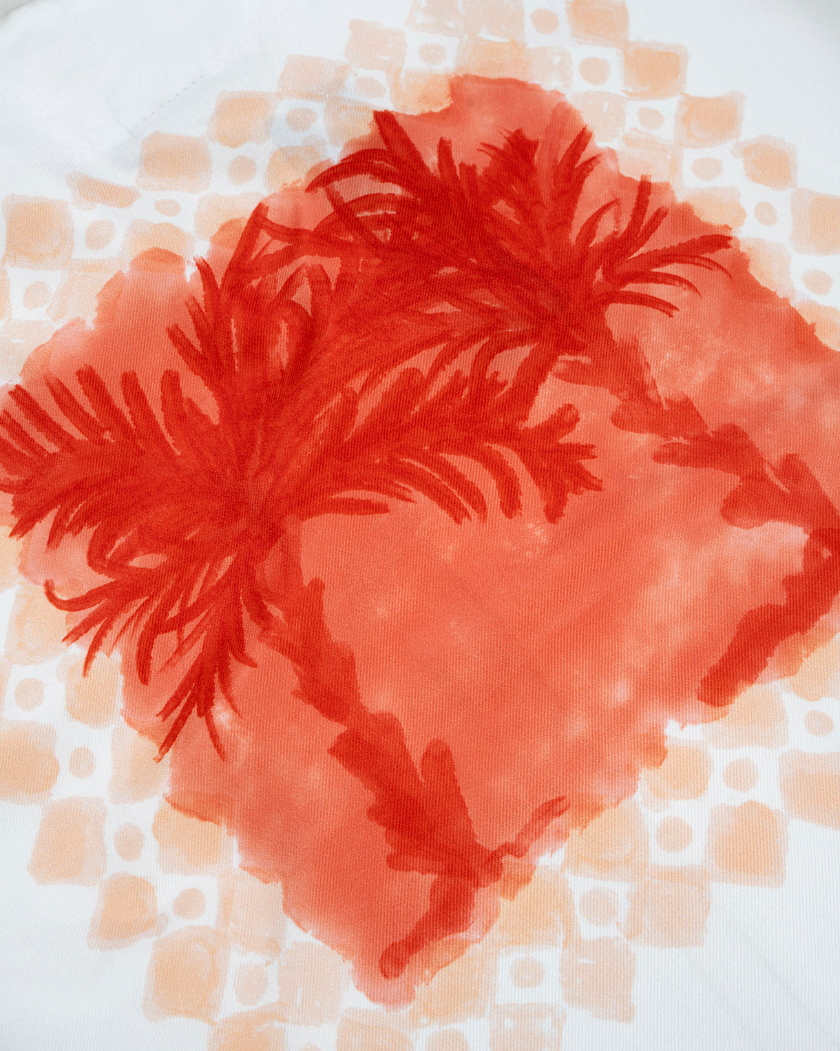 Cropped Stamp Shirt offwhite